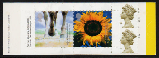 GB 2000 1st CLASS x 8  & 2 x MILLENNIUM COMMEMS STAMP BOOKLET HBA4