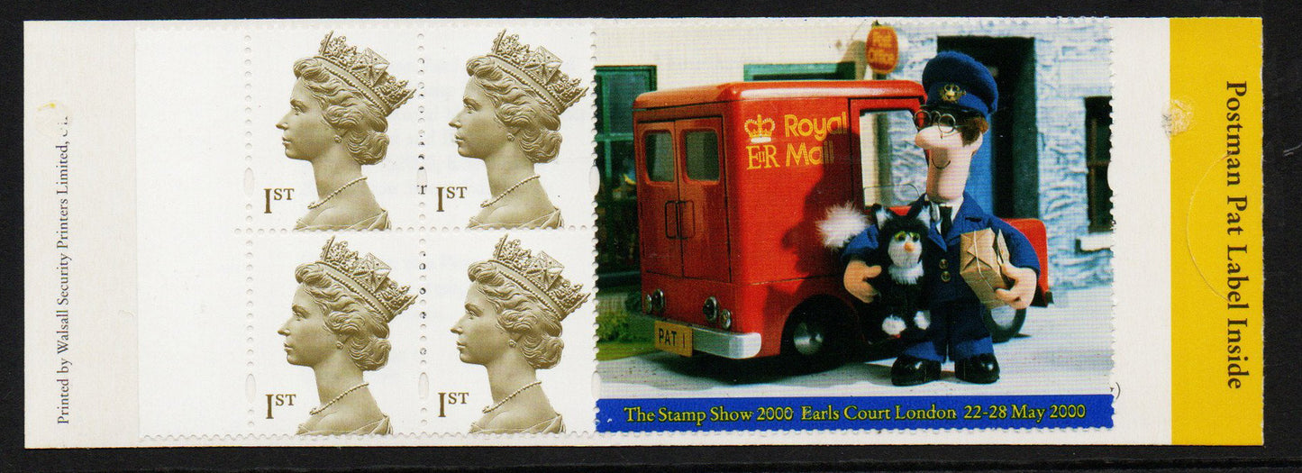 G.B. 2000 SGHB19 &nbsp;Postman Pat barcode Booklet Complete and Perfect