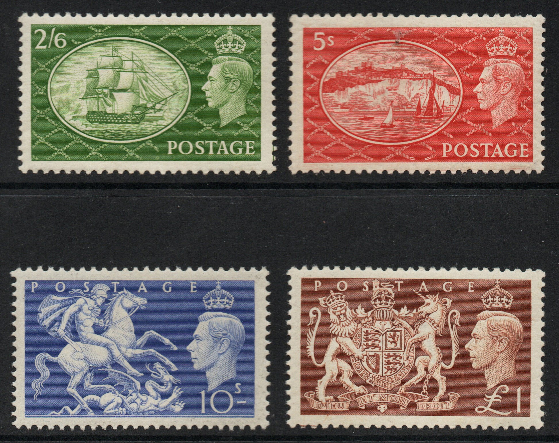 1951 GB KGVI SG509-12 Festival set VERY Lightly Mounted Mint