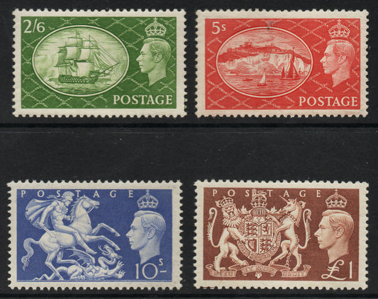 GB 1951 George VI Festival Full Set Of stamps SG 509-512 VERY lightly Mounted Mint (HB21)