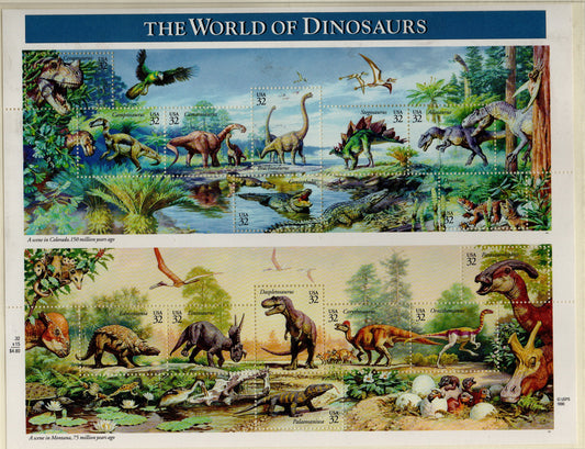 Thematics Dinosaur Stamps & Miniature sheets as shown. (HJ11)