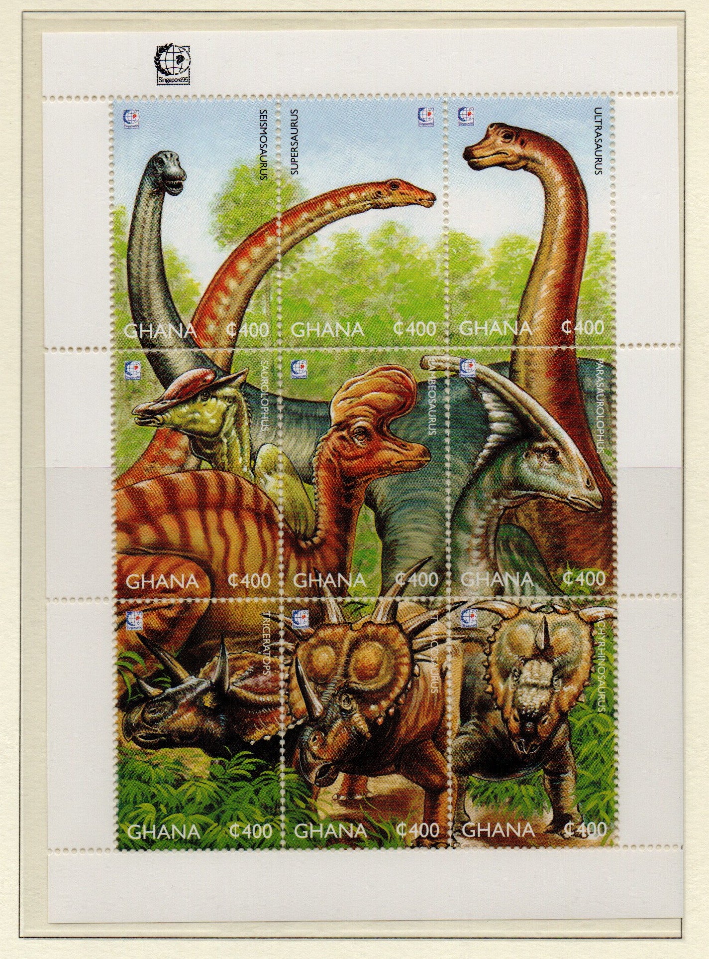 Thematics Dinosaur Stamps & Miniature sheets as shown. (HJ11)