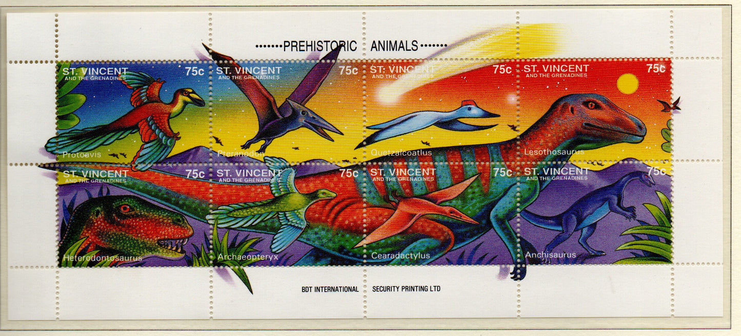 Thematics Dinosaur Stamps & Miniature sheets as shown. (HJ11)