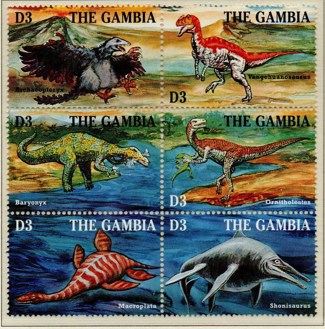Thematics Dinosaur Stamps & Miniature sheets as shown. (HJ11)
