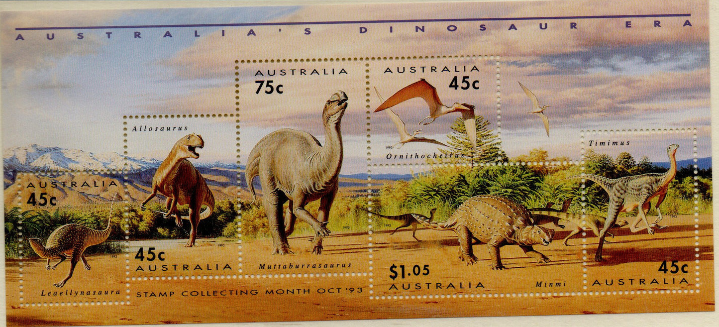 Thematics Dinosaur Stamps & Miniature sheets as shown. (HJ11)