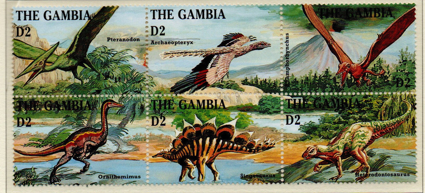 Thematics Dinosaur Stamps & Miniature sheets as shown. (HJ11)