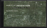 GB 2007 DX38 World of Invention Prestige Booklet Complete and Mint (HX44)