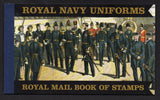 GB 2009 DX47 Royal Navy Uniforms Prestige Booklet Complete and Mint  (HX52)