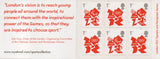 GB 2012 Barcode Booklet MB9 6 x 1st Class Olympics S/A U/M MNH (IJ5)