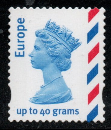 GB QEII SG2358. Europe up to 40g Die Cut  U/M MNH