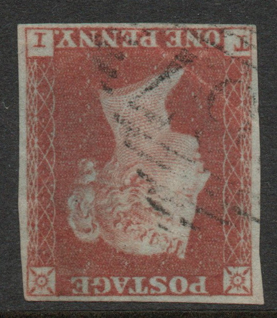 GB QV 1841 SG8wi Plate 97 Watermark Inverted. 4 Margins