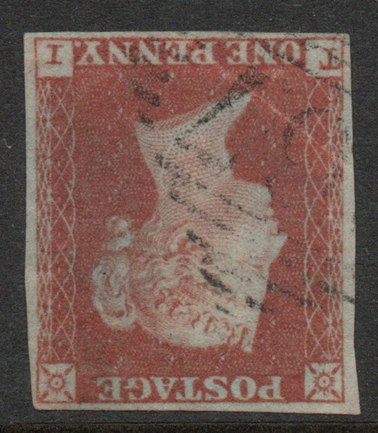 GB QV 1841 SG8wi Plate 97 Watermark Inverted. 4 Margins