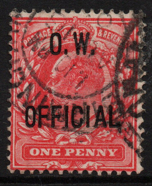 GB KEVII SGO36 ½d Office of Works Official, Good Used