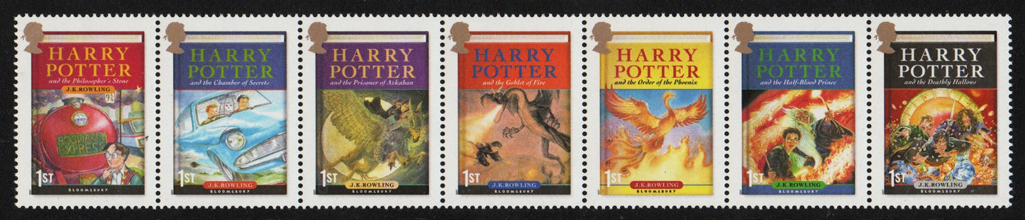 Great Britain 2007 Harry Potter SG2750-2756 Se-Tenant set of 7 unmounted mint