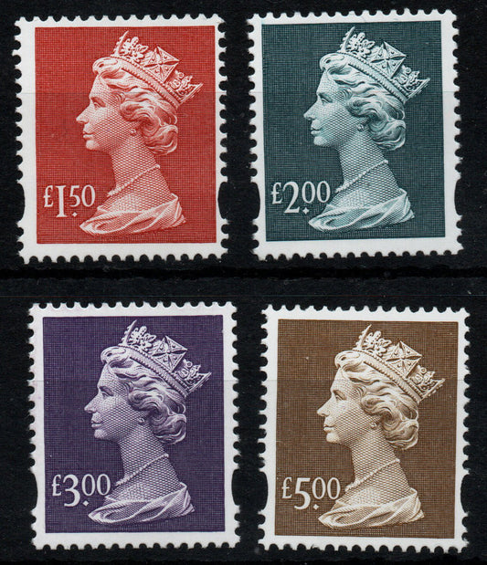 GB QE II, 1999 High Value, Definitives, SG Y1800-Y1803 Unmounted Mint MNH 