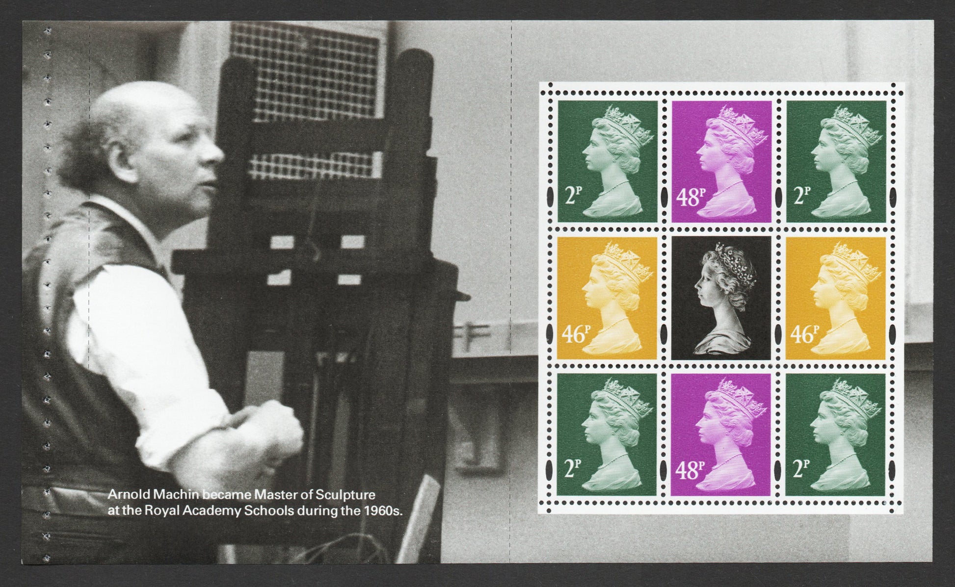 GB 2007 Prestige Pane Y1668b From Machin Masterpiece DX39 Book U/M