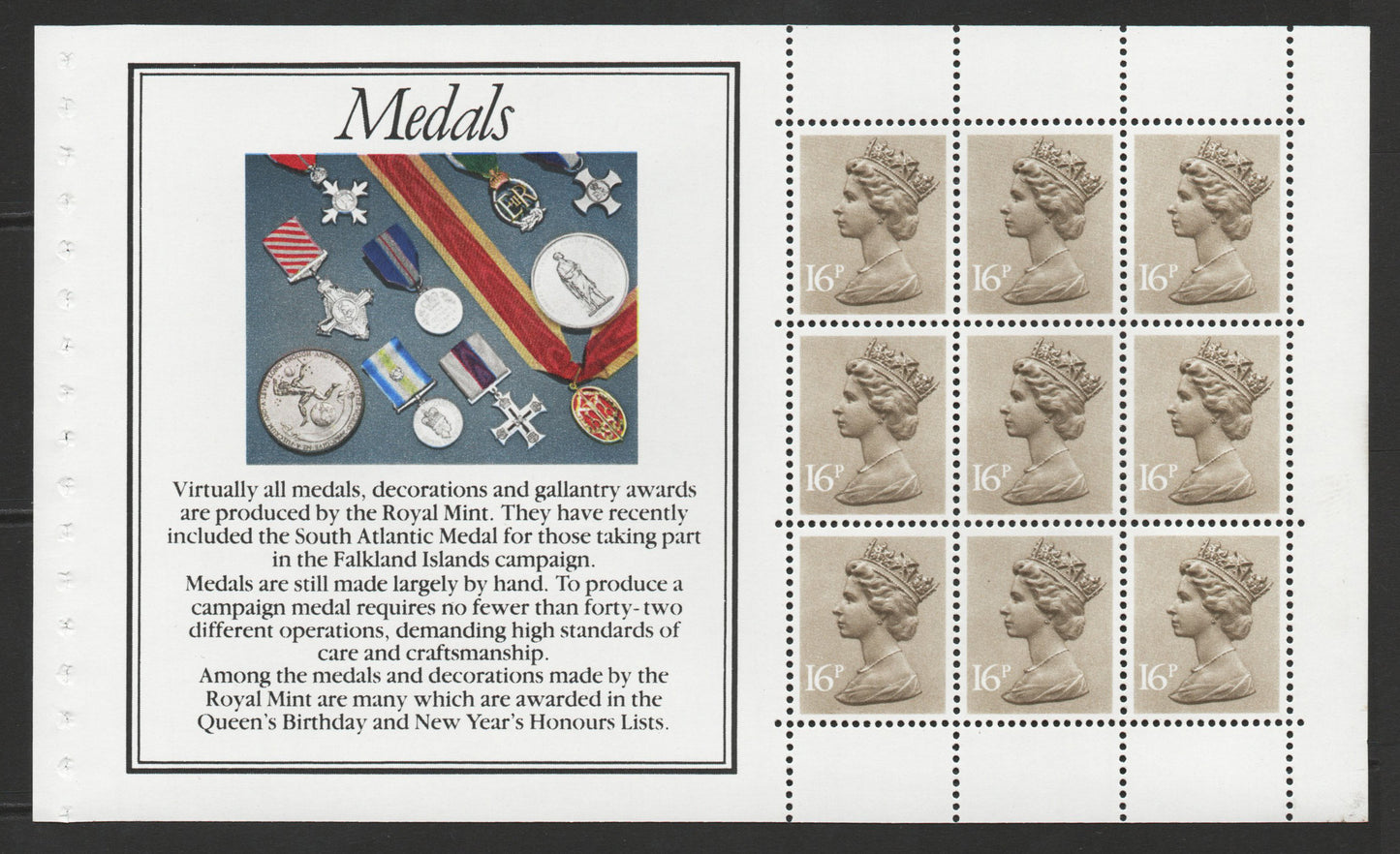 GB 1983 Prestige Pane X888L From Royal Mint DX4 Book U/M
