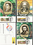 c1992 Russia. Small collection of 8 Mainly Unused Illustrated Postcards (LUBI 5)