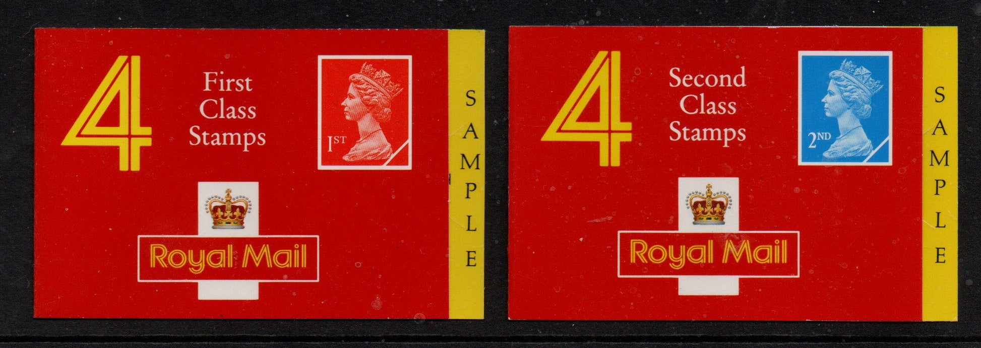 GB Dummy (Shop Display Samples) 4 x 1st & 2nd both NO STAMPS as intended! U/M 