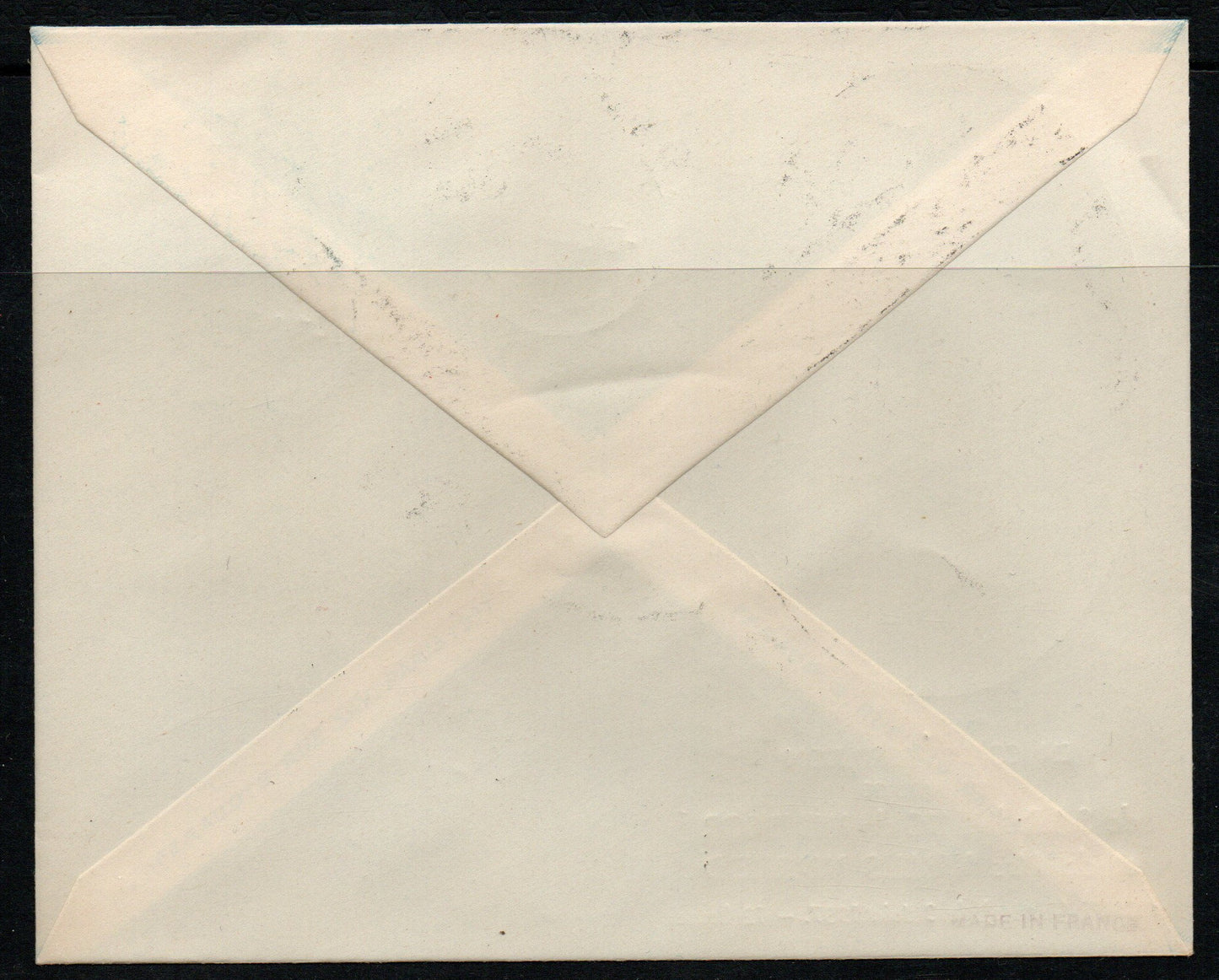 GB 1937 KGVI & Simpson Wedding cover FROM FRANCE (Where they married) (TT410)