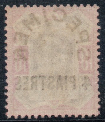 GB Agencies KEVII Levant 4 Piastres on 10d SPECIMEN Type GB17 SG10s U/M MNH (TT659)
