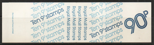 1977 GB Booklet FG1a No theme cylinder 24 no dot U/M (TT804)