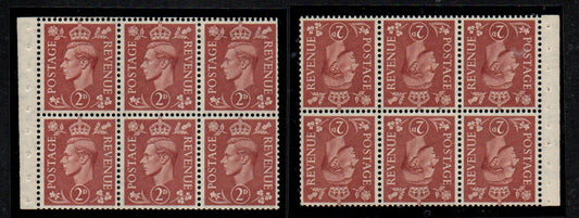 GB KGVI SG QB31 (Upright) (LMM) and QB31A (Inverted Wmk) (U/M MNH)