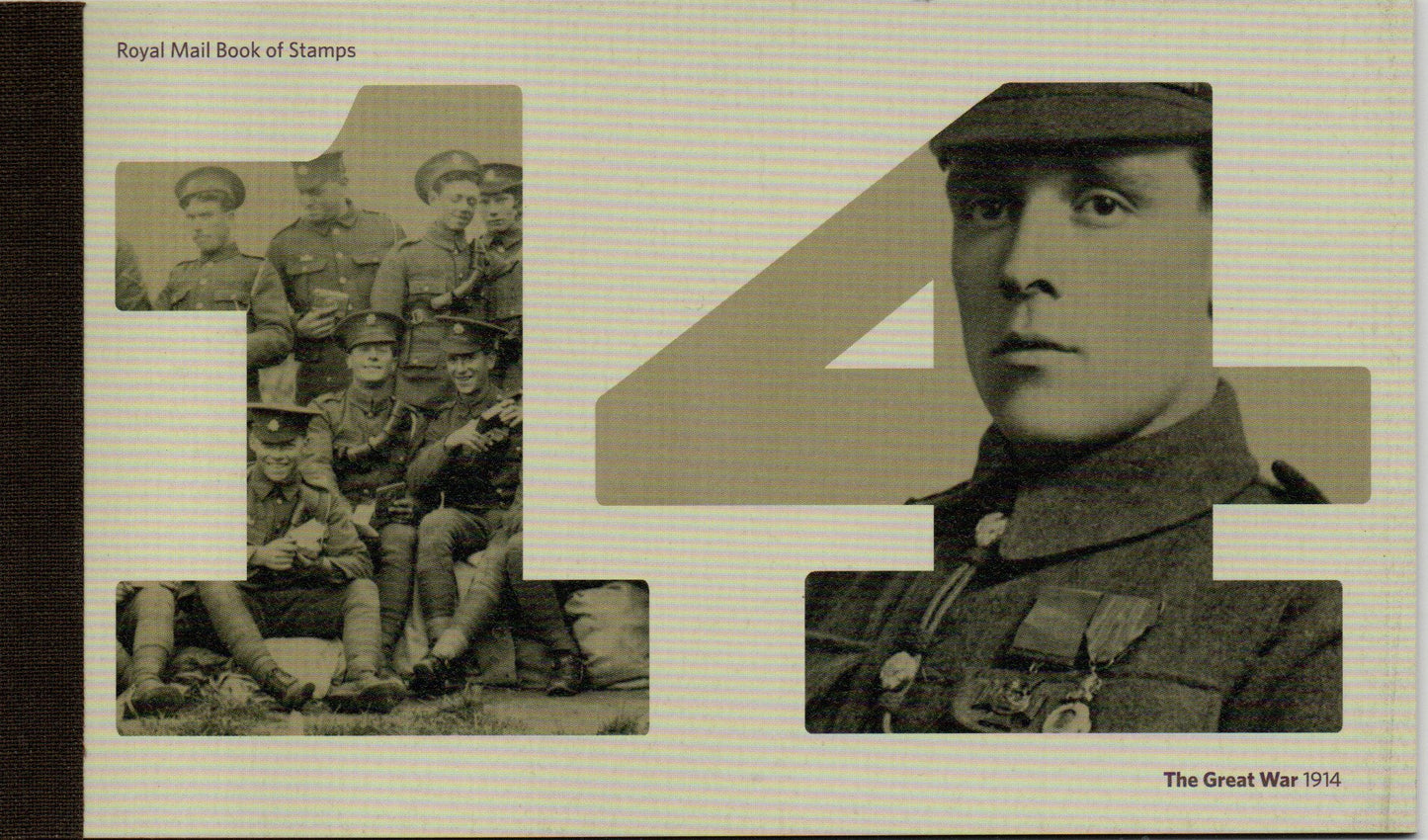 GB 2014 Prestige Book DY11 The Great War 1914 Perfect Mint (AM1308)