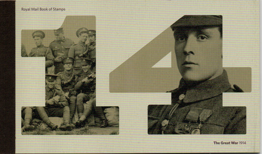 GB 2014 Prestige Book DY11 The Great War 1914 Perfect Mint (AM1308)