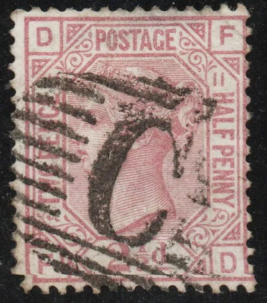 GB QV SG141 Plate 11 Used abroad - Constantinople VFU 