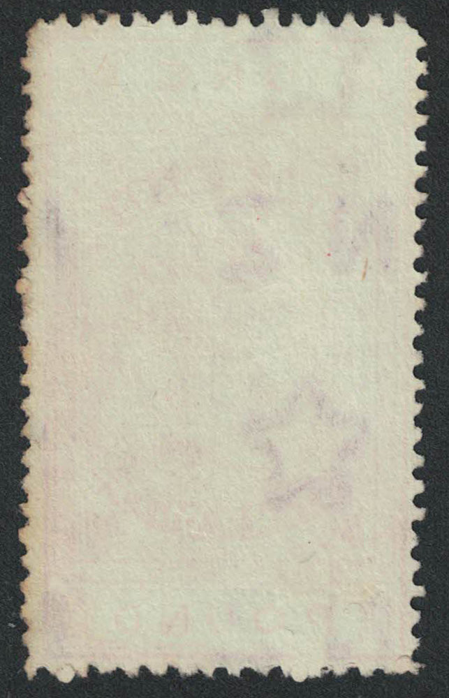 1890 New Zealand SGF45 £1 Pink Stamp Duty, Wmk 12b, Perf12½, Fine Used