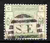 GB Great Britain 1883-84 QV 6d dull green with London SE cancel SG194 cat £200
