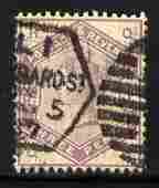 GB Great Britain 1883-84 QV 3d lilac good used SG191 cat £90