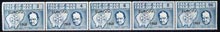 Calf of Man 1968 Europa 1968 opt'd on Churchill perf 14.5 set of 5 in turquoise (as Rosen CA105-09) unmounted mint