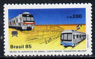 Brazil 1985 Surface Railway, SG 2128*