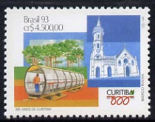 Brazil 1993 300th Anniversary of Curitiba unmounted mint SG 2568*