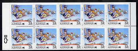 Booklet - Australia 1988 Living Together $3.70 booklet complete with margins at left & right, SG SB 60