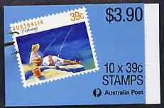 Booklet - Australia 1989 Fishing $3.90 booklet complete containing pane SG 1179a (P14 x P14.5) SG SB64