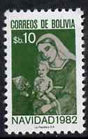 Bolivia 1982 Christmas unmounted mint, SG 1080*