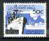 South Africa 1964 Cape Town Harbour 50c (Redrawn & wmk'd) unmounted mint, SG 250*