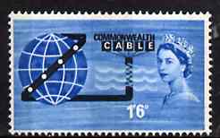 GB Great Britain 1963 Opening of COMPAC (Telephone Cable) unmounted mint (phosphor) SG 645p*