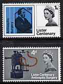 GB Great Britain 1965 Joseph Lister's Discovery of Antiseptic Surgery unmounted mint set of 2 (ordinary) SG 667-68