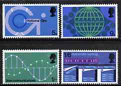GB Great Britain 1969 Post Office Technology unmounted mint set of 4, SG 808-11*