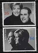 GB Great Britain 1999 Royal Wedding (Edward & Sophie) set of 2 unmounted mint SG 2096-97*