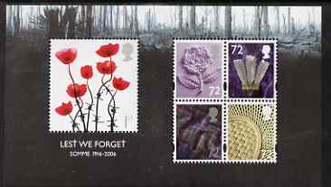 GB Great Britain 2006 Lest We Forget m/sheet unmounted mint SG MS 2685