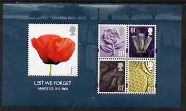 GB Great Britain 2008 Lest We Forget m/sheet unmounted mint SG MS 2886