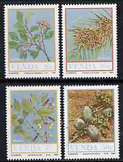 Venda 1987 Food from the Veld #2 set of 4 unmounted mint, SG 163-66*