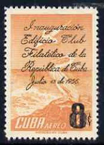 Cuba 1956 Philatelic Club opt on 24c Pelican unmounted mint, SG 788*