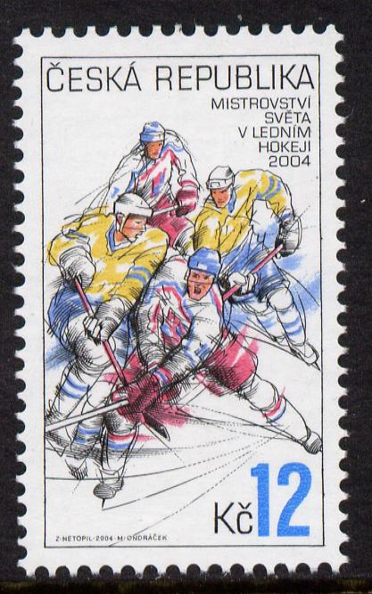 Czech Republic 2004 Ice Hockey Championships 12k unmounted mint SG 394