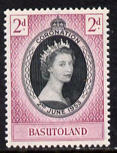 Basutoland 1953 Coronation 2d unmounted mint SG 42